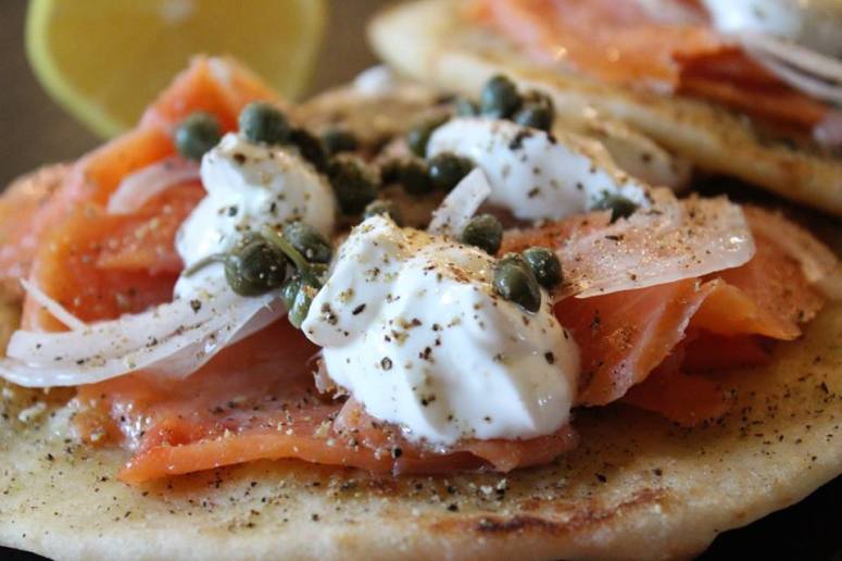 Smoked Salmon Pizza